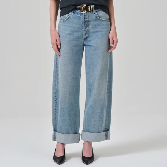 CITIZENS OF HUMANITY Ayla Baggy Wide Leg Jeans in Skylights Size 28 - Picture 4 of 4